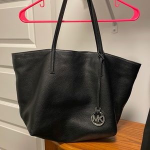 Michael Kors Black Leather Tote